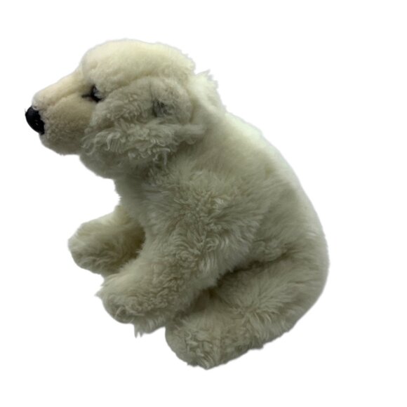 Nordic Friends Plush Polar Bear 10” Soft White Stuffed Animal Toy - Picture 3 of 7